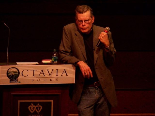 Stephen King in 2011. Photo by Stephanie Lawton CC By 2.0