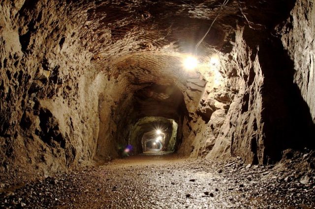 One of unfinished tunnels of Project Riese in the Owl Mountains. Photo by Chmee2 CC BY-SA 3.0