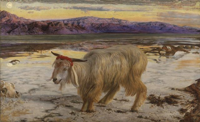 The Scapegoat by William Holman Hunt, 1854