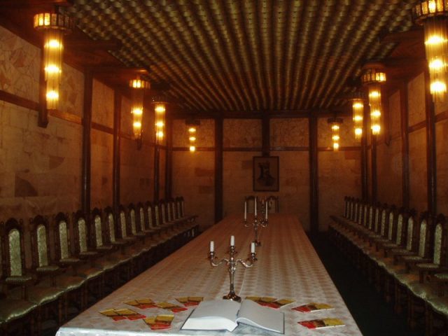 Long table in the cellars of Milestii Mici. Photo by Guttorm Flatabø CC BY 2.0