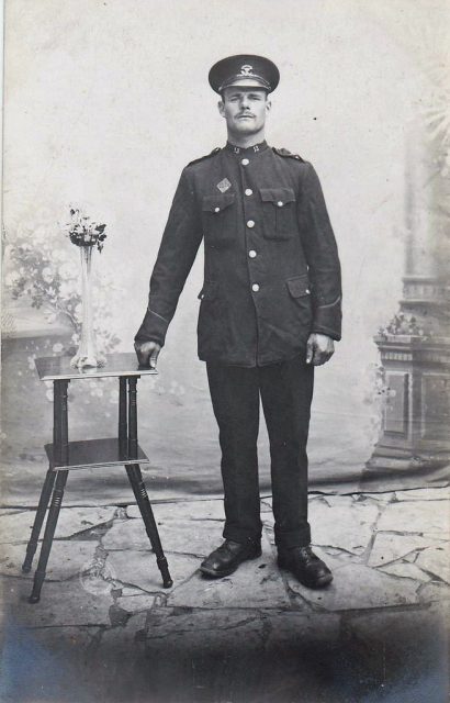 British soldier – Pte T. Legg – WW1
