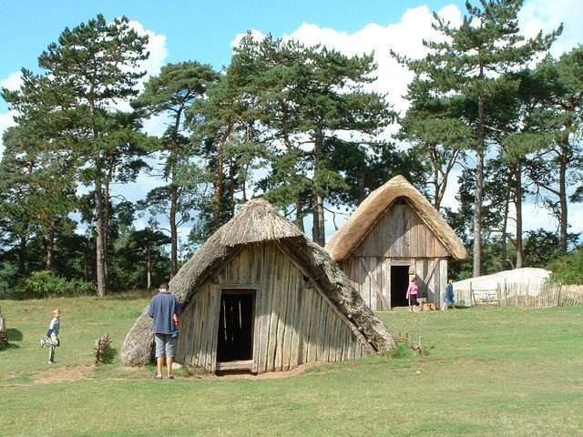 Anglo-Saxon village at West Stow. Photo by Keith_Evans CC By 2.0