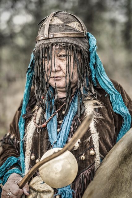 Buryat Shaman. Photo Courtesy © Alexander Khimushin / The World In Faces