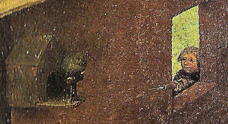 Detail from Children’s Games by Pieter Bruegel the Elder