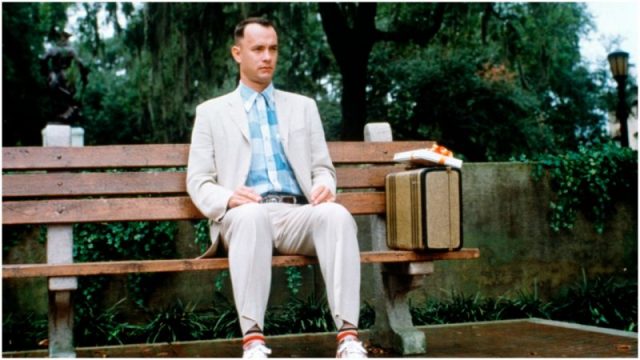 Tom Hanks as Forrest Gump. Photo by Getty Images