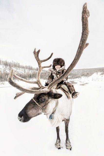 Evenki Reindeer Herder Boy. Photo Courtesy © Alexander Khimushin / The World In Faces