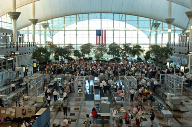 interior of the airport