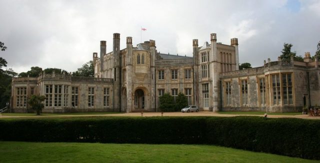 Highcliffe Castle in Dorset, England