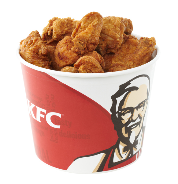 “Stamford, CT, USA July 26th, 2011. KFC was founded by Harland Sanders and is headquartered in Louisville, Kentucky, U.S.”