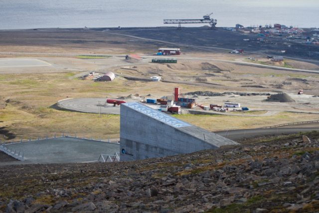 The Svalbard Global Seed Vault is a secure seed bank on the Norwegian island of Spitsbergen