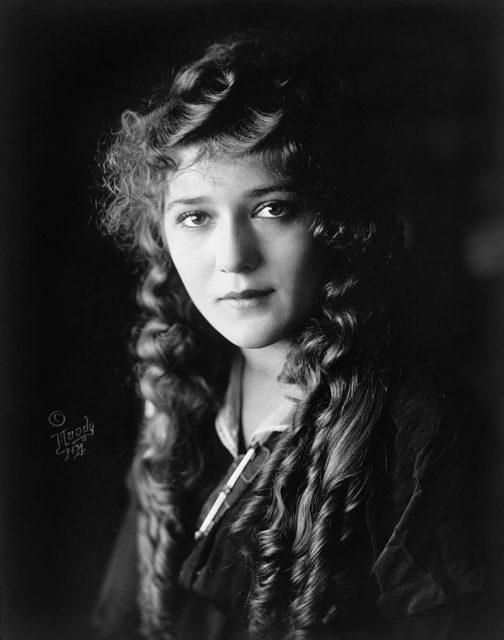 Mary Pickford, American-Canadian film actress