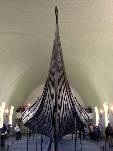 Oseberg ship, Kulturhistorisk museum (Viking Ship Museum), Oslo, Norway