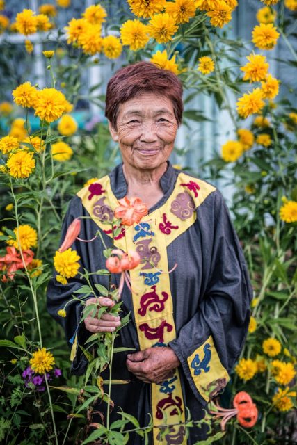 Tazy Woman. Photo Courtesy © Alexander Khimushin / The World In Faces