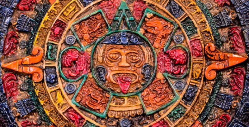 Clay Mayan calendar