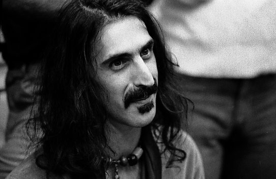 Frank Zappa in Toronto, 1977. Photo by Jean-Luc CC BY 2.0