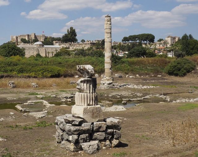 The site of the temple today. Photo by FDV CC BY-SA 4.0