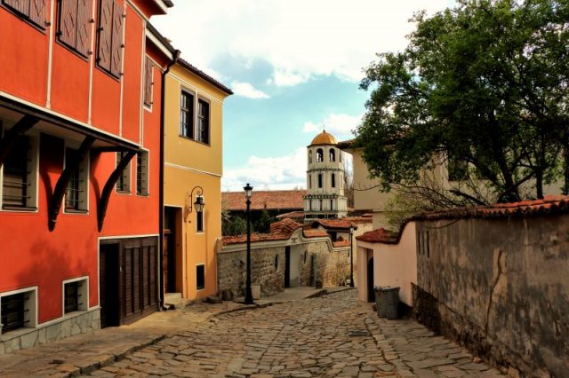 Old Plovdiv street. Photo by Juan Antonio Segal CC by 2.0