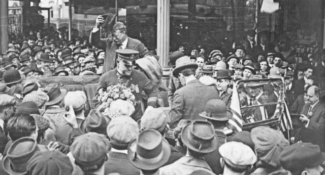 Roosevelt in Pennsylvania on October 26, 1914