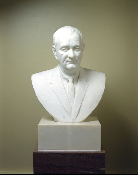 Bust of LBJ