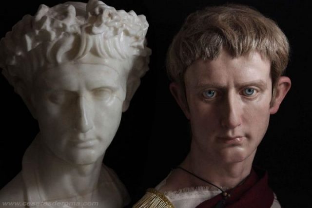 Octavian Augustus. Photo Courtesy of Césares de Roma