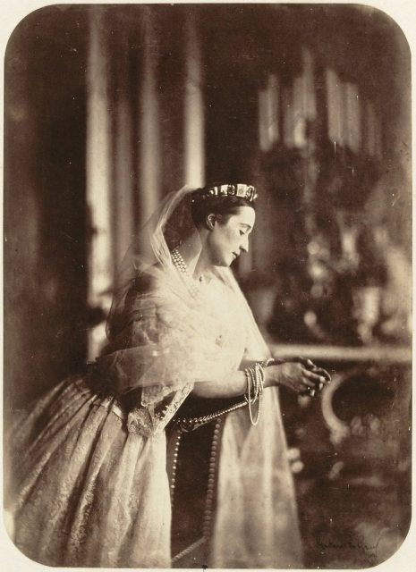Eugénie de Montijo – the last Empress of the French, circa 1856
