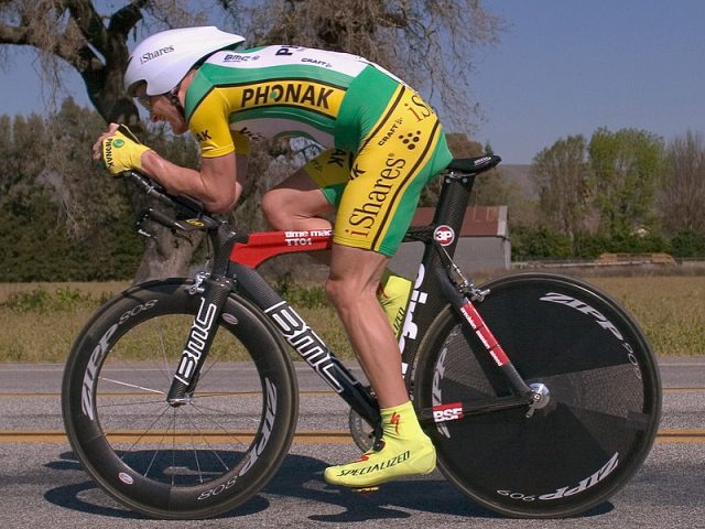 Landis at the 2006 Tour of California. Photo by y Michael David Murphy y whileseated CC BY-SA 2.0