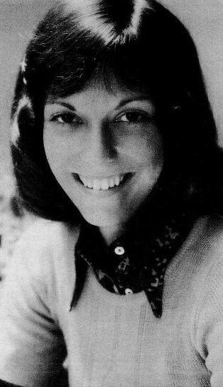 A promotional photograph of Karen Carpenter from 1973