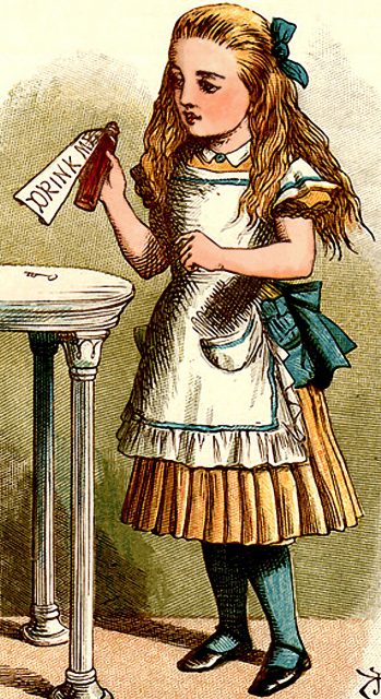Alice in Wonderland, illustration by John Tenniel, 1865
