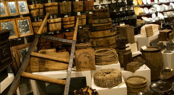 Steamboat cargo inside the museum. (Photo Credit: Prosekc / Wikimedia Commons /CC BY-SA 3.0)