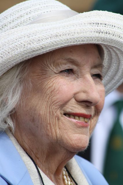 Dame Vera Lynn at the War and Peace Show, 2009. Photo by Nicki CC BY-SA 2.0