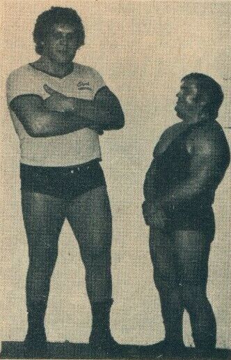 Édouard Carpentier and André the Giant