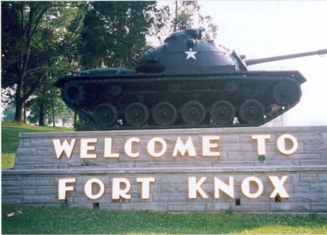 Fort Knox tank. Photo by 48states CC BY-SA 3.0