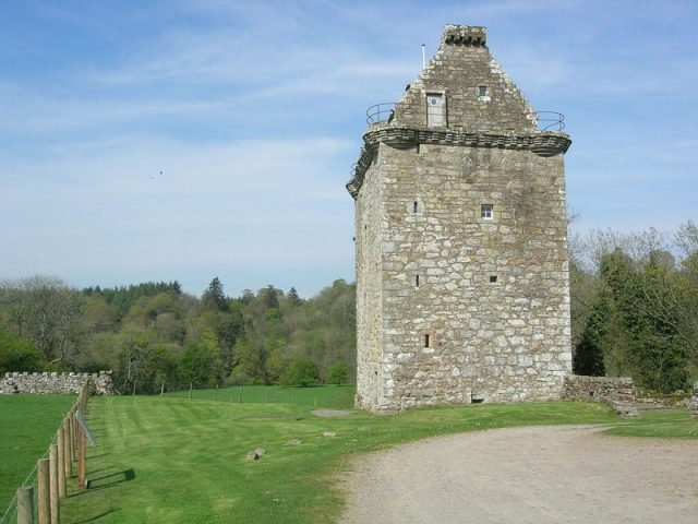 Gilnockie Tower, a Clan Armstrong tower