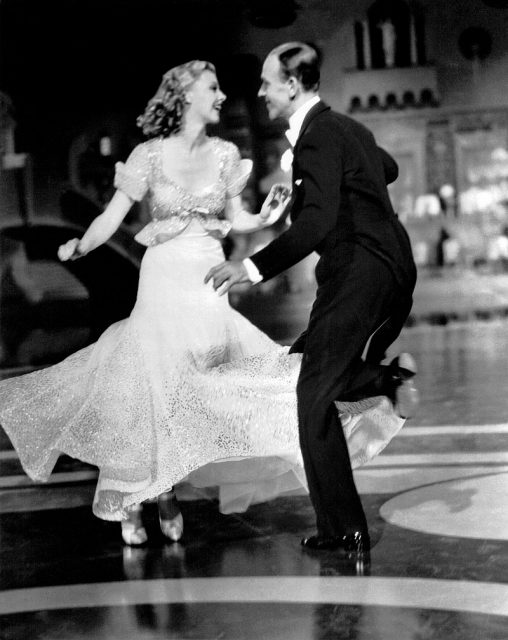 Ginger Rogers and Fred Astaire in ‘Top Hat’ (1935)