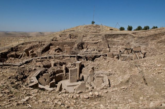 Göbekli Tepe, Şanlıurfa. Photo by Teomancimit CC BY-SA 3.0