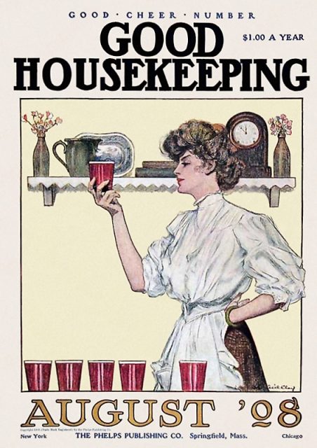 In a Good Housekeeping article published in May 1896, a recipe “urged homemakers to use a meat grinder to make peanut butter and spread the result on bread”