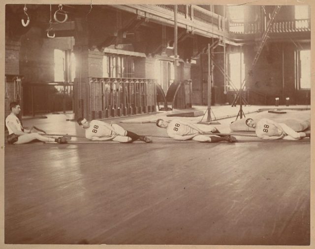 Harvard Tug of War team, 1888