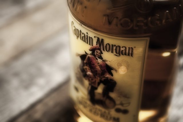 Captain Morgan Spiced Rum bottle