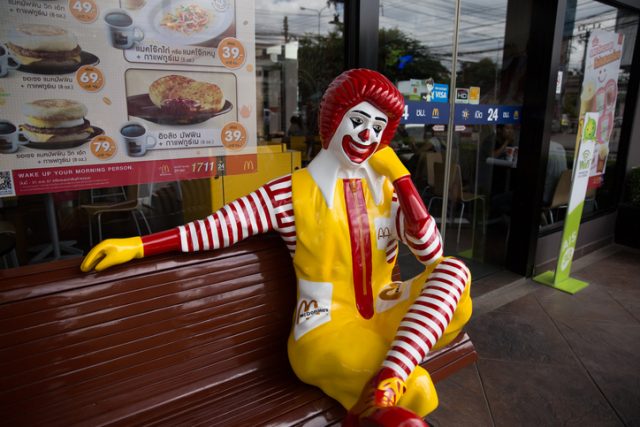Bangkok, Thailand – McDonald’s restaurant has operated in Thailand since 1985