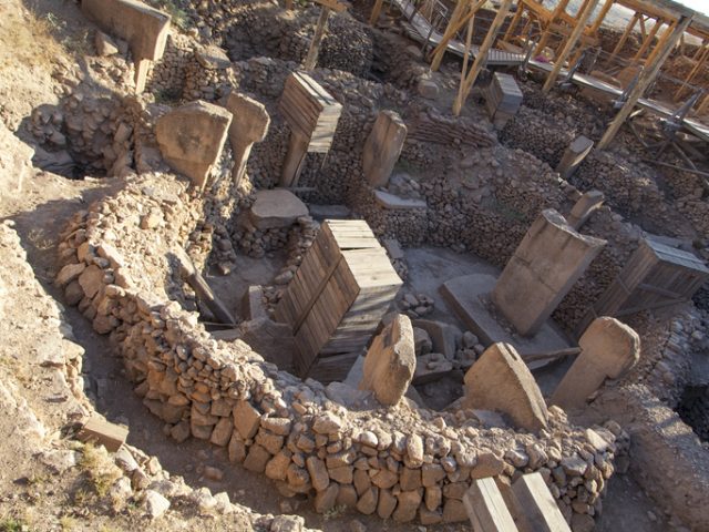 Göbekli Tepe ruins near the city of Sanliurfa in the southeast region of Anatolia, Turkey