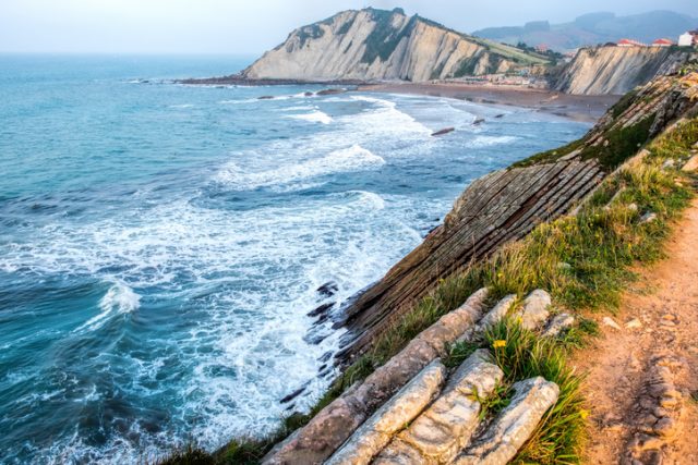 Itzurun beach, Zumaya, Spain