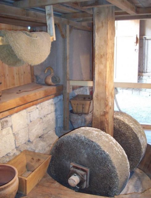 Ancient Greek olive oil production workshop in Klazomenai, Ionia (modern Turkey)