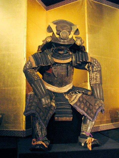 Oda Nobunaga armour. Photo by Fess-dew CC BY SA 3.0
