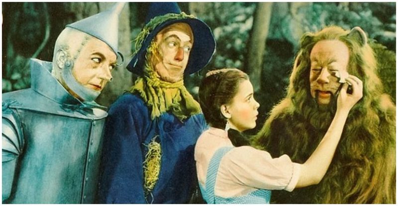 Lobby card from the original 1939 release of The Wizard of Oz.