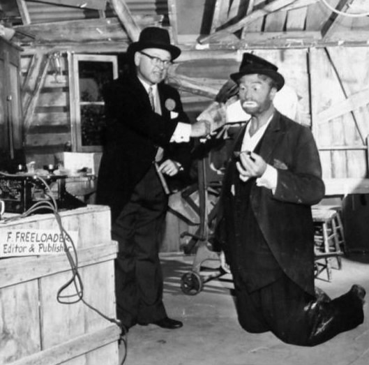 Rooney and Red Skelton on The Red Skelton Show in 1962