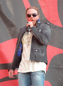 Rose at the Download Festival in Donington Park, England, in June 2006