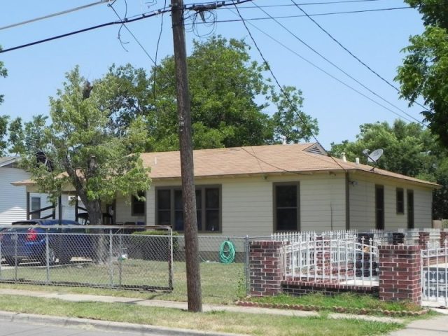 Vaughan’s childhood home in the Oak Cliff neighborhood of Dallas. Photo by Old Oak Cliff