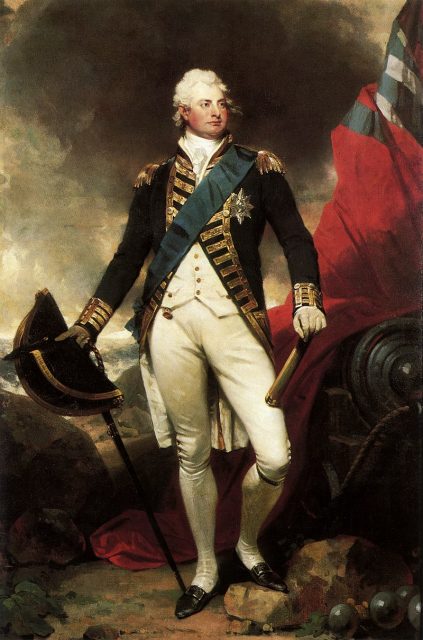William in dress uniform painted by Sir Martin Archer Shee, c.1800