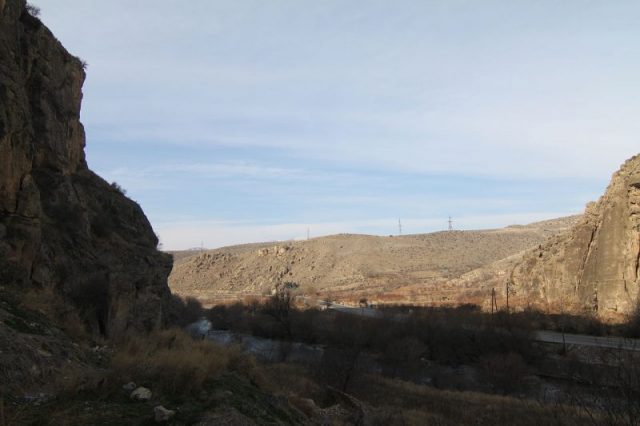 View from the Areni-1 cave. Photo by Serouj CC BY 3.0