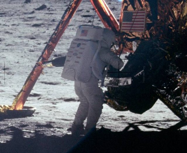 Neil Armstrong moon landing